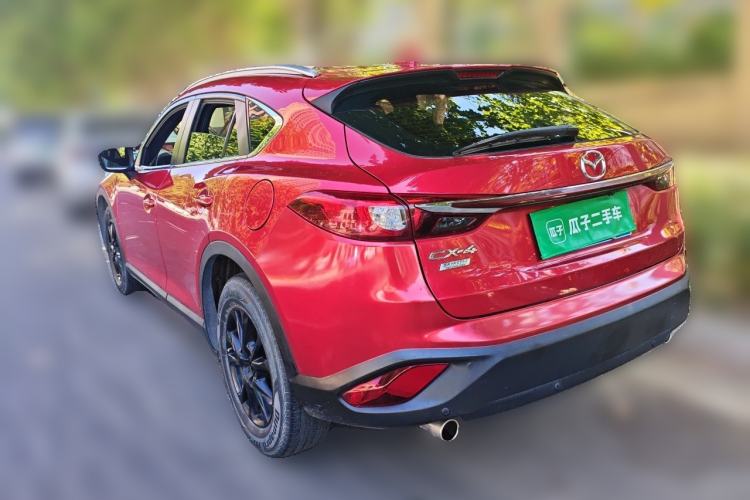Used Mazda CX-4 2016 2.0L Automatic 2WD Blue Sky Dynamic Edition Rear Left 45 Deg