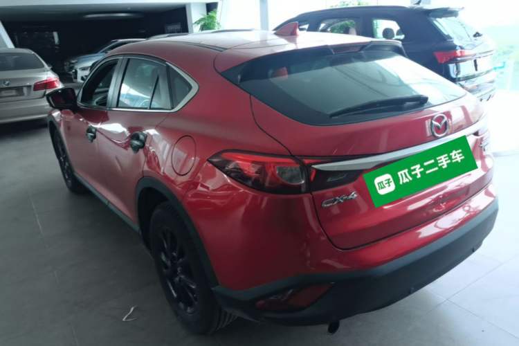 Used Mazda CX-4 2016 2.0L Automatic 2WD Blue Sky Dynamic Edition Rear Left 45 Deg