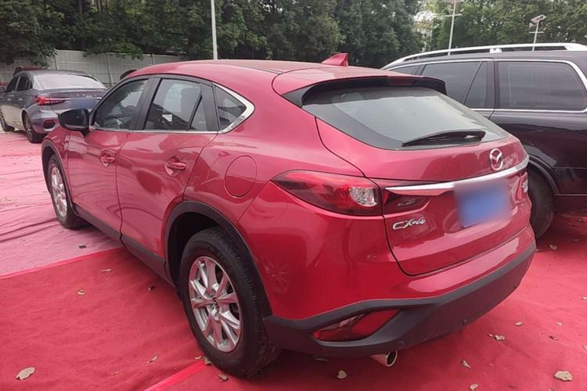 Used Mazda CX-4 2016 2.0L Automatic 2WD Blue Sky Dynamic Edition Rear Left 45 Deg