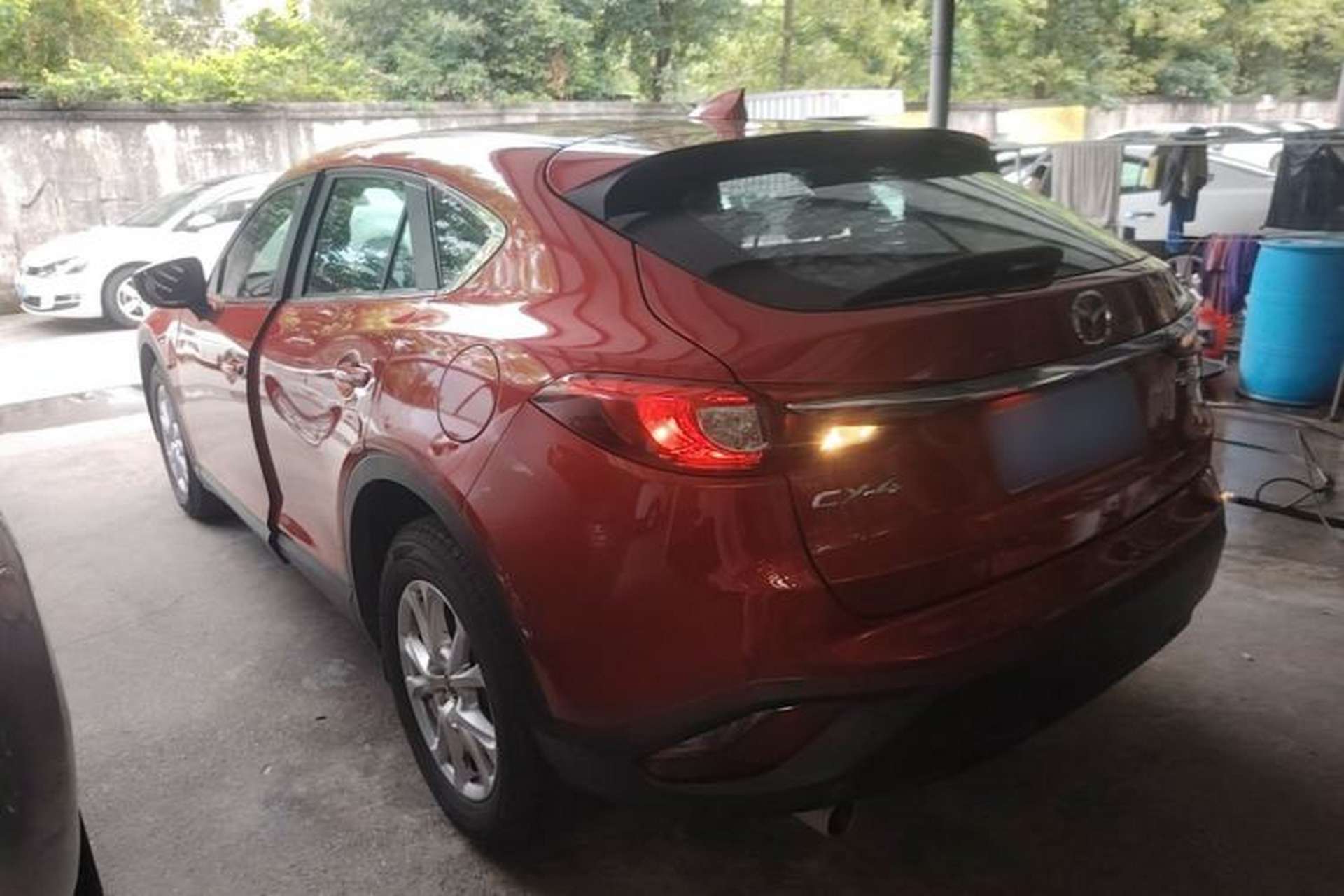 Used Mazda CX-4 2016 2.0L Automatic 2WD Blue Sky Luxury Edition Rear Left 45 Deg