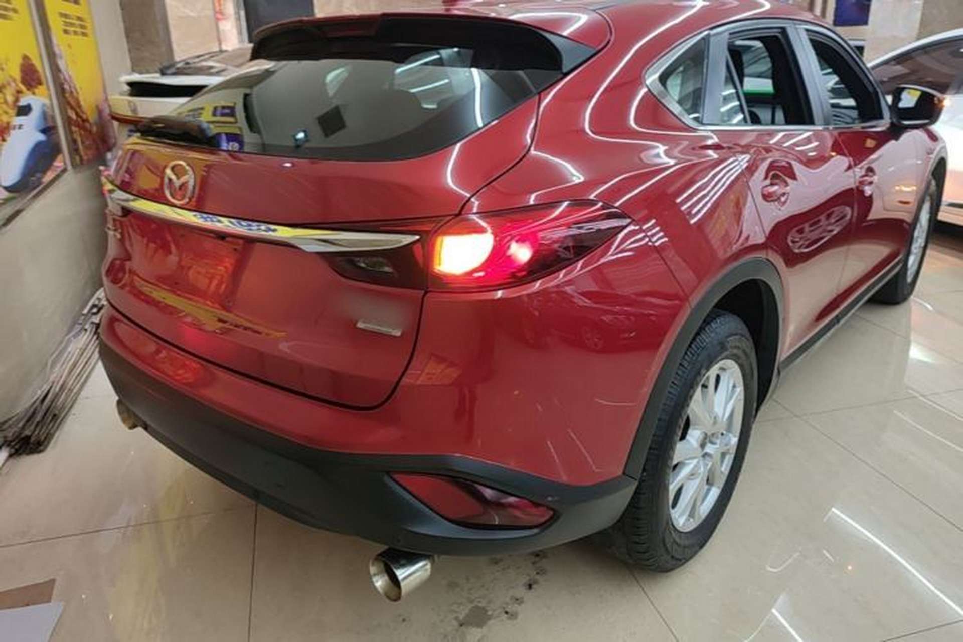 Used Mazda CX-4 2016 2.0L Automatic 2WD Blue Sky Dynamic Edition Rear Right 45 Deg