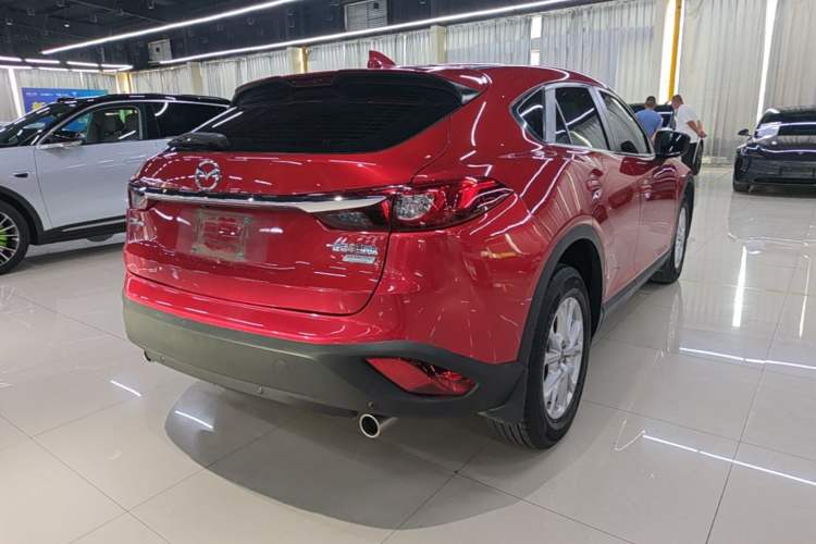 Used Mazda CX-4 2016 2.0L Automatic Two-Wheel Drive Blue Sky Exploration Edition Rear Right 45 Deg
