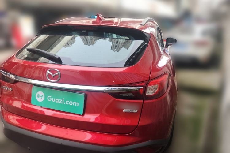 Used Mazda CX-4 2016 2.0L Automatic Two-Wheel Drive Blue Sky Leading Edition Rear Right 45 Deg