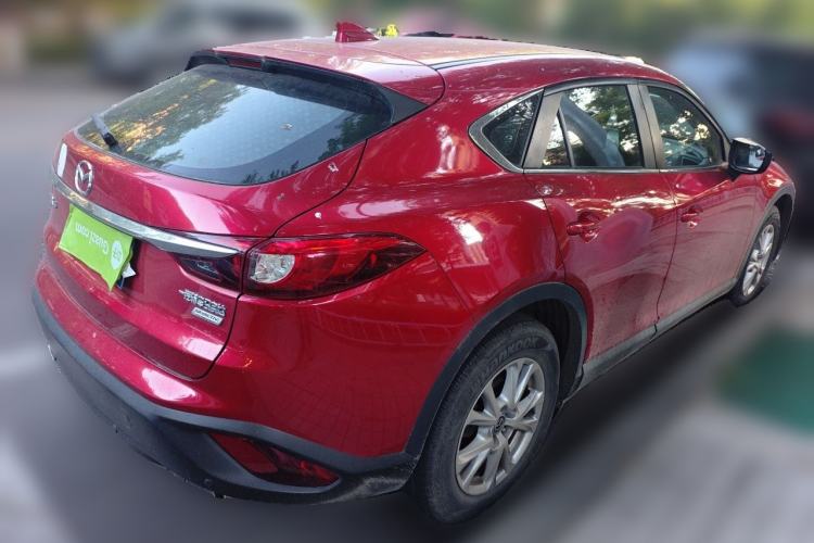 Used Mazda CX-4 2016 2.0L Automatic Two-Wheel Drive Blue Sky Exploration Edition Rear Right 45 Deg