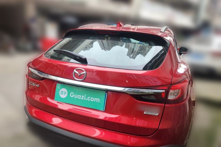 Used Mazda CX-4 2016 2.0L Automatic Two-Wheel Drive Blue Sky Leading Edition Rear Right 45 Deg