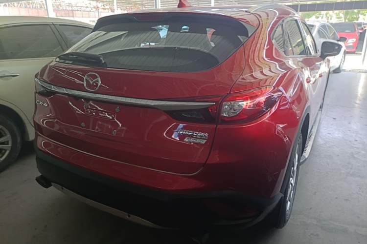 Used Mazda CX-4 2016 2.0L Automatic Two-Wheel Drive Blue Sky Exploration Edition Rear Right 45 Deg