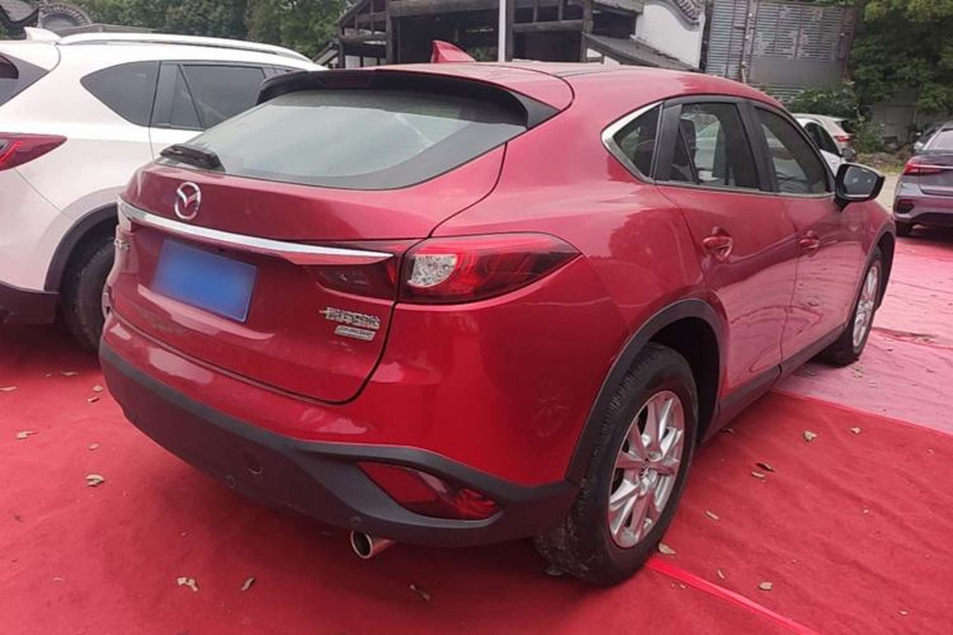 Used Mazda CX-4 2016 2.0L Automatic 2WD Blue Sky Dynamic Edition Rear Right 45 Deg