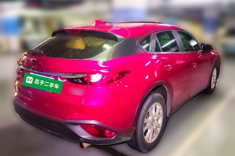 Used Mazda CX-4 2016 2.0L Automatic Two-Wheel Drive Blue Sky Leading Edition Rear Right 45 Deg