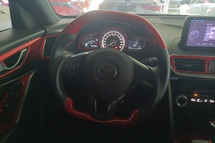 Used Mazda CX-4 2016 2.0L Automatic Two-Wheel Drive Blue Sky Exploration Edition Steering Wheel