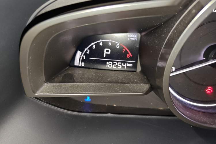 Used Mazda CX-4 2016 2.5L Automatic 4x4 Sky Blue Passion Edition Odometer Close Up