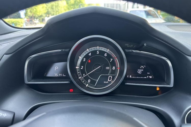 Used Mazda CX-4 2016 2.5L Automatic 4x4 Bluetide Fearless Edition Odometer Close Up