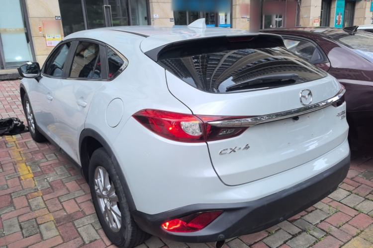 Used Mazda CX-4 2016 2.0L Automatic 2WD Blue Sky Dynamic Edition Rear Left 45 Deg