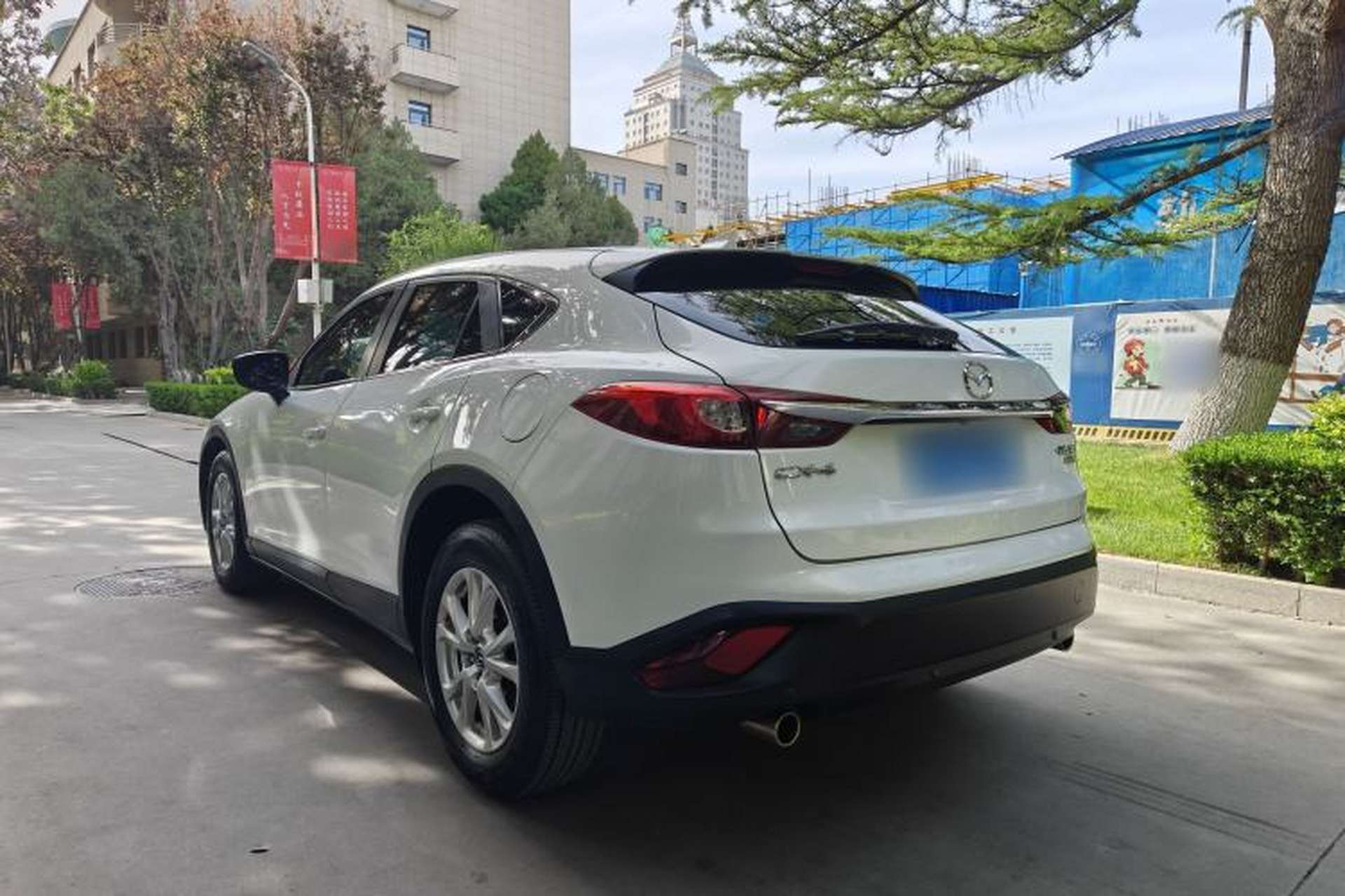 Used Mazda CX-4 2016 2.0L Automatic 2WD Blue Sky Luxury Edition Exterior 3