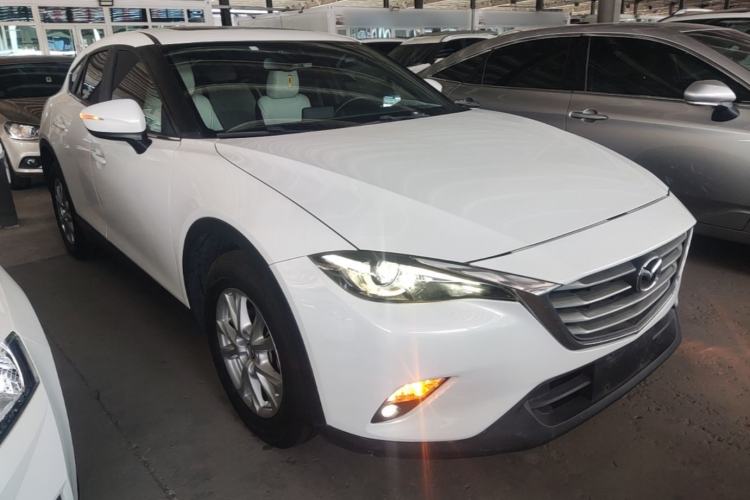 Used Mazda CX-4 2016 2.0L Automatic Two-Wheel Drive Blue Sky Leading Edition Front Right 45 Deg