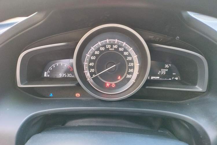 Used Mazda CX-4 2016 2.0L Manual Two-Wheel Drive Blue Sky Dynamic Edition Instrument Cluster