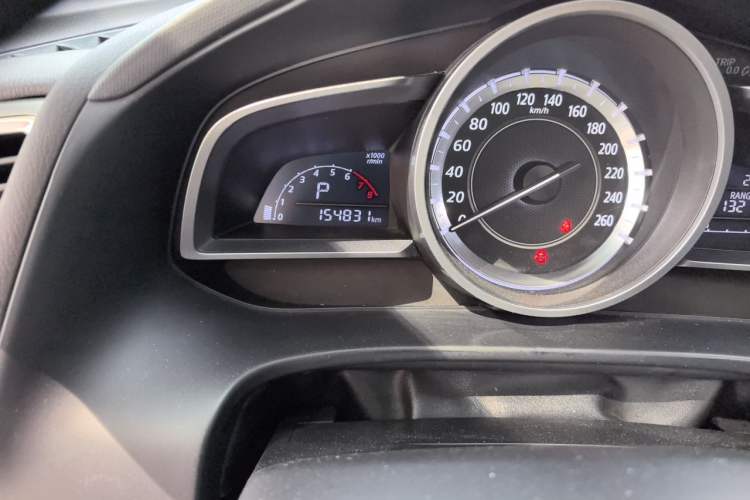 Used Mazda CX-4 2016 2.5L Automatic 4x4 Sky Blue Passion Edition Odometer Close Up