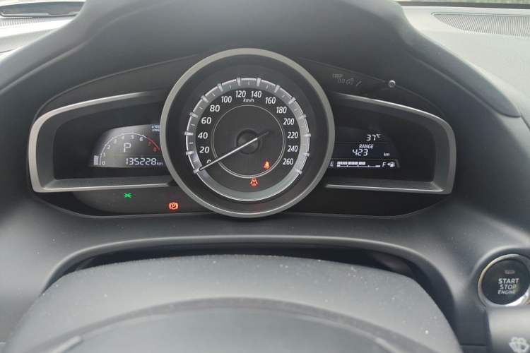 Used Mazda CX-4 2016 2.0L Automatic 2WD Blue Sky Dynamic Edition Odometer Close Up