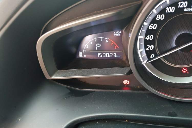 Used Mazda CX-4 2016 2.5L Automatic 4x4 Sky Blue Passion Edition Odometer Close Up