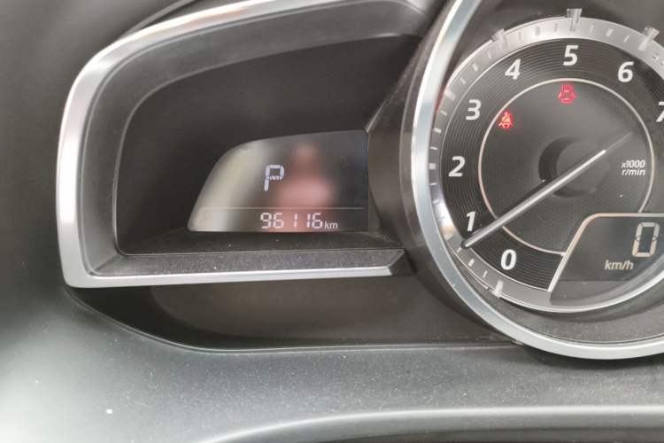 Used Mazda CX-4 2016 2.5L Automatic 4x4 Bluetide Fearless Edition Odometer Close Up