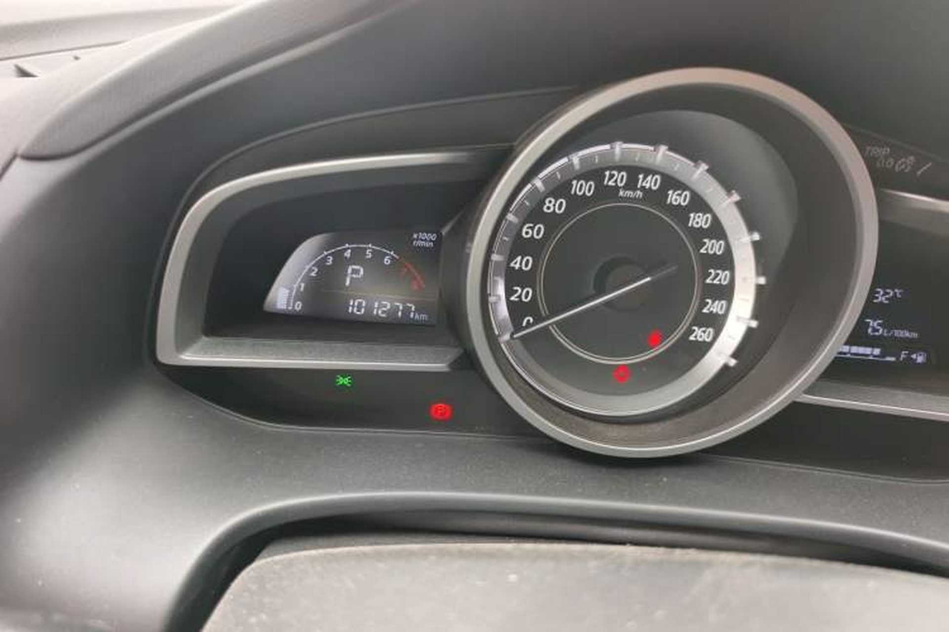 Used Mazda CX-4 2016 2.0L Automatic 2WD Blue Sky Luxury Edition Odometer Close Up