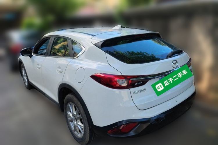Used Mazda CX-4 2016 2.0L Manual Two-Wheel Drive Blue Sky Dynamic Edition Rear Left 45 Deg