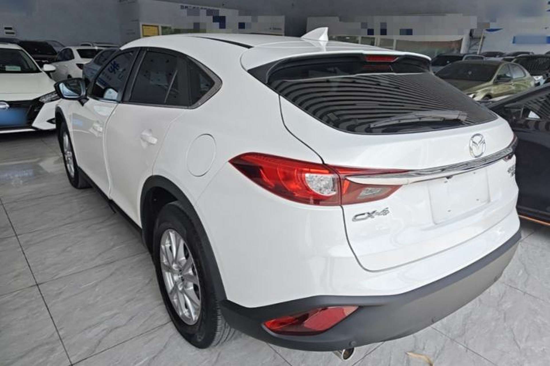 Used Mazda CX-4 2016 2.0L Automatic 2WD Blue Sky Dynamic Edition Rear Left 45 Deg