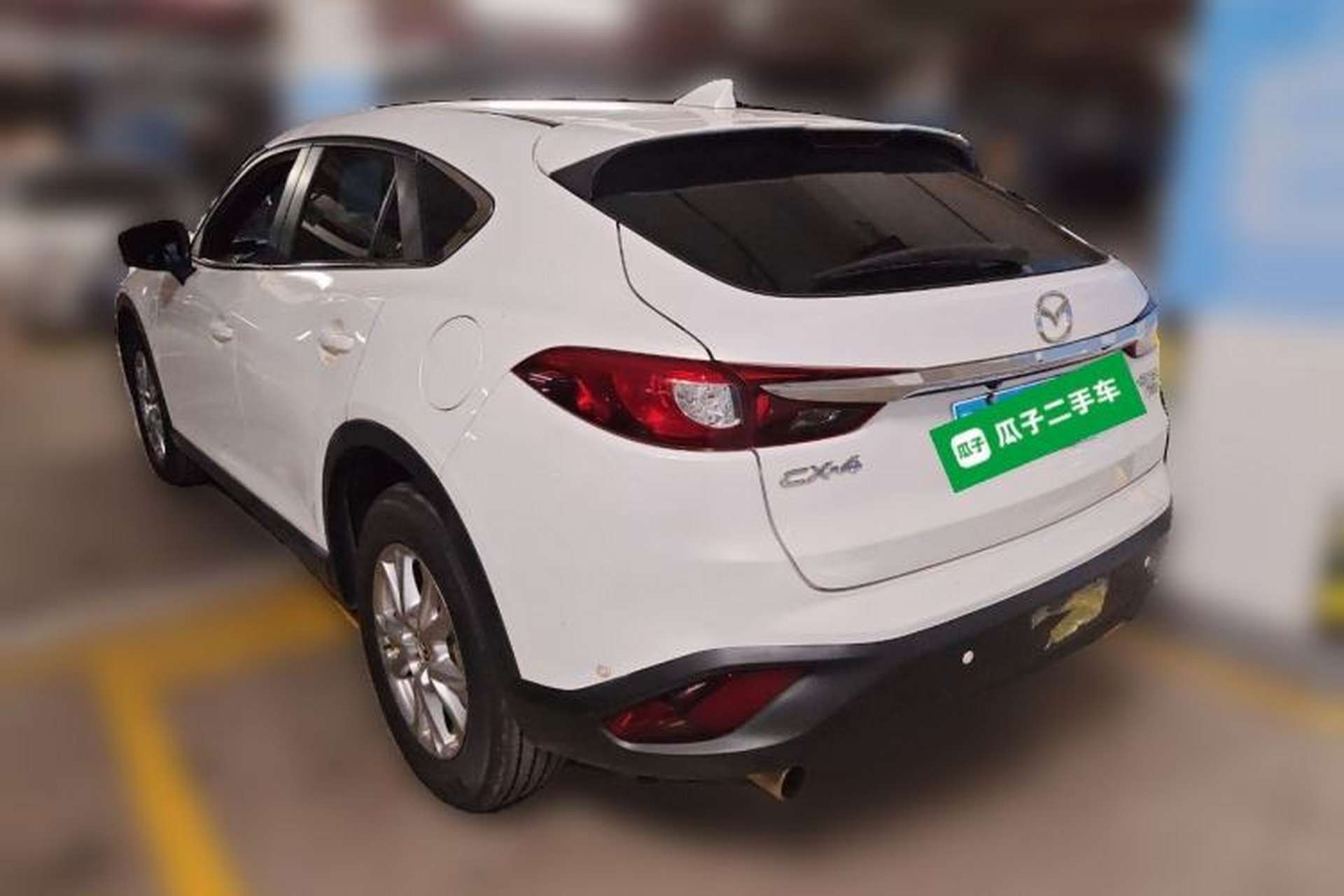Used Mazda CX-4 2016 2.0L Manual Two-Wheel Drive Blue Sky Dynamic Edition Rear Left 45 Deg
