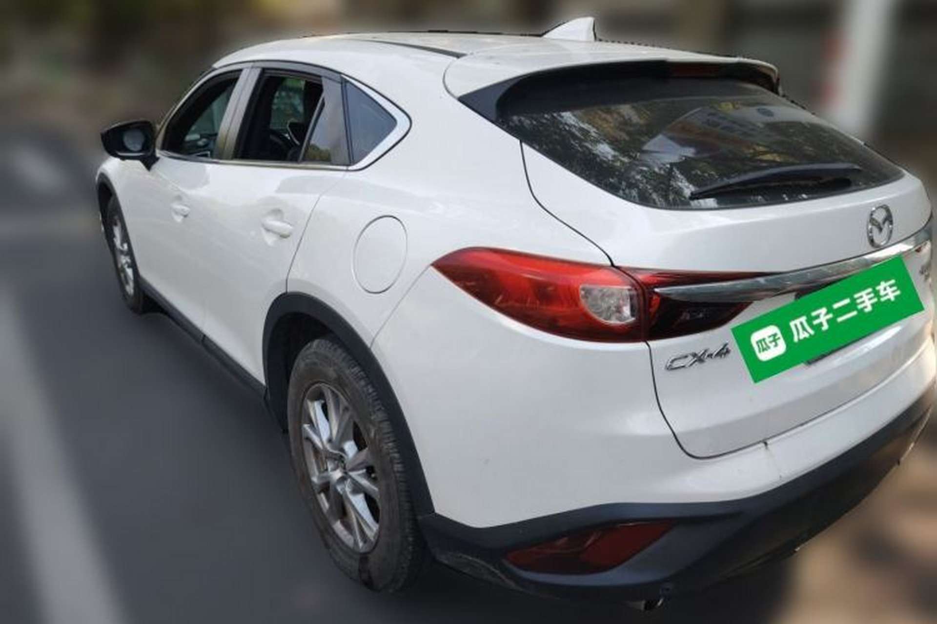 Used Mazda CX-4 2016 2.0L Automatic 2WD Blue Sky Luxury Edition Rear Left 45 Deg