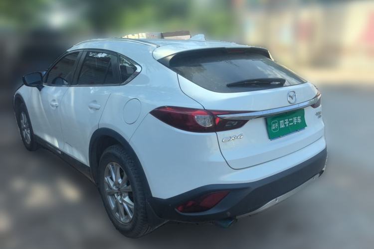 Used Mazda CX-4 2016 2.0L Automatic Two-Wheel Drive Blue Sky Exploration Edition Rear Left 45 Deg