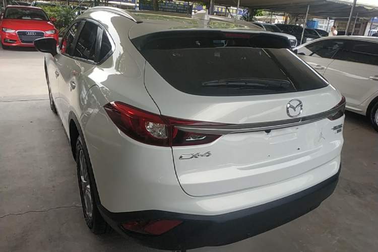 Used Mazda CX-4 2016 2.0L Automatic 2WD Blue Sky Dynamic Edition Rear Left 45 Deg