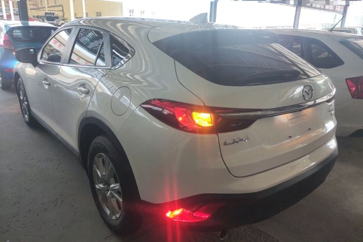 Used Mazda CX-4 2016 2.0L Automatic Two-Wheel Drive Blue Sky Leading Edition Rear Left 45 Deg