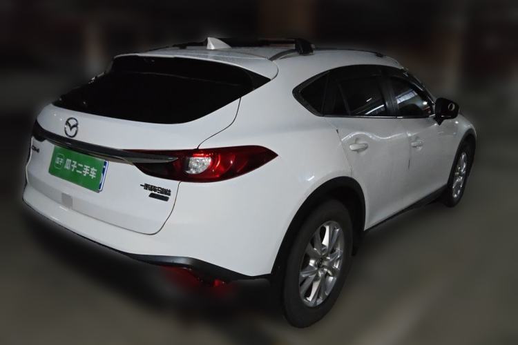 Used Mazda CX-4 2016 2.0L Automatic Two-Wheel Drive Blue Sky Exploration Edition Rear Right 45 Deg