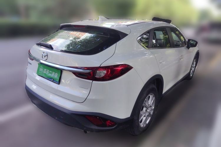 Used Mazda CX-4 2016 2.0L Automatic Two-Wheel Drive Blue Sky Leading Edition Rear Right 45 Deg