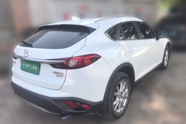 Used Mazda CX-4 2016 2.0L Automatic Two-Wheel Drive Blue Sky Exploration Edition Rear Right 45 Deg