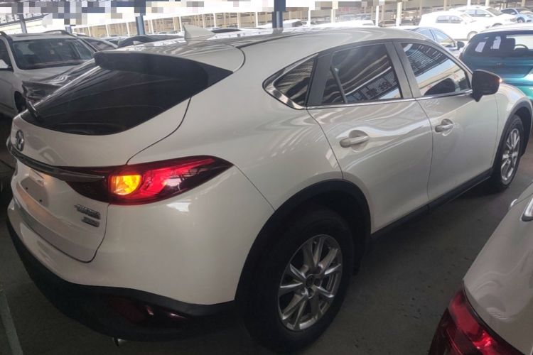 Used Mazda CX-4 2016 2.0L Automatic Two-Wheel Drive Blue Sky Leading Edition Rear Right 45 Deg