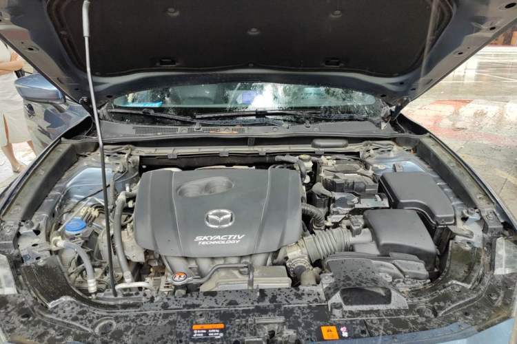 Used Mazda CX-4 2018 2.0L Automatic Two-Wheel Drive Blue Sky Luxury Edition Engine Bay