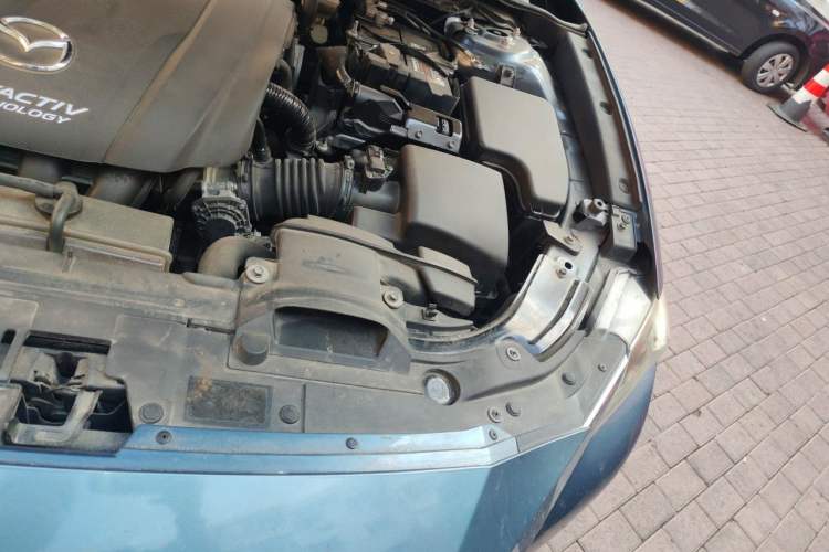 Used Mazda CX-4 2018 2.0L Automatic Two-Wheel Drive Blue Sky Luxury Edition Engine Bay Left
