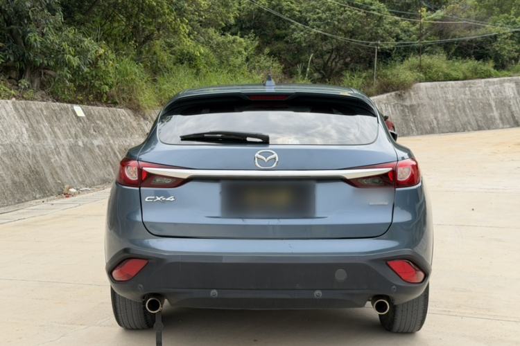 Used Mazda CX-4 2018 2.0L Automatic Two-Wheel Drive Blue Sky Luxury Edition Exterior 4
