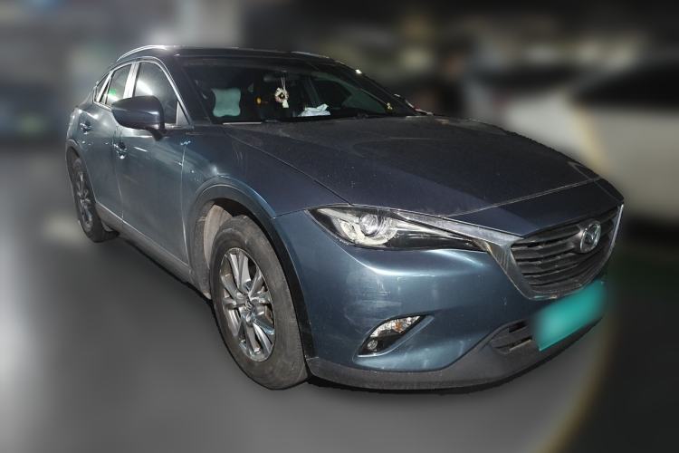 Used Mazda CX-4 2018 2.0L Automatic Two-Wheel Drive Blue Sky Premium Upgrade Version China V Standard Front Right 45 Deg