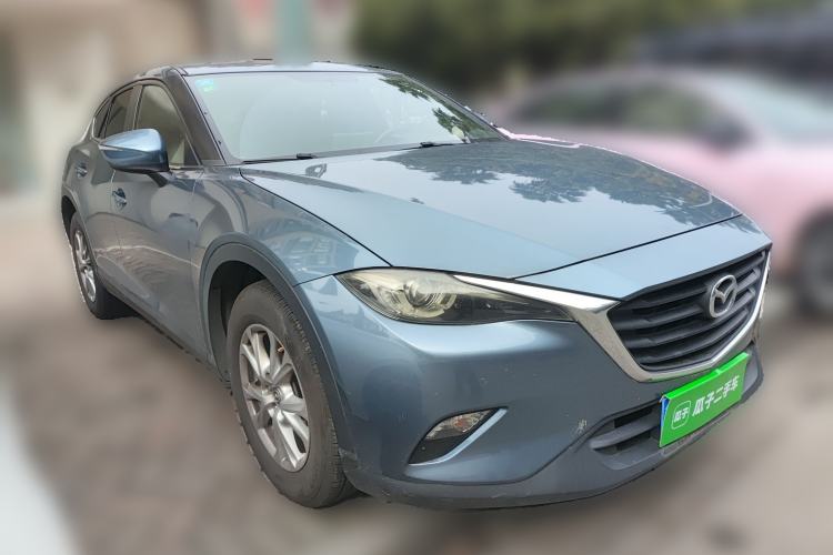 Used Mazda CX-4 2018 2.0L Automatic Two-Wheel Drive Blue Sky Dynamic Version China V Standard Front Right 45 Deg