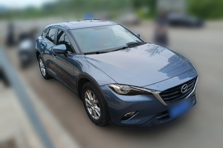 Used Mazda CX-4 2018 2.0L Automatic Two-Wheel Drive Blue Sky Dynamic Version China V Standard Front Right 45 Deg