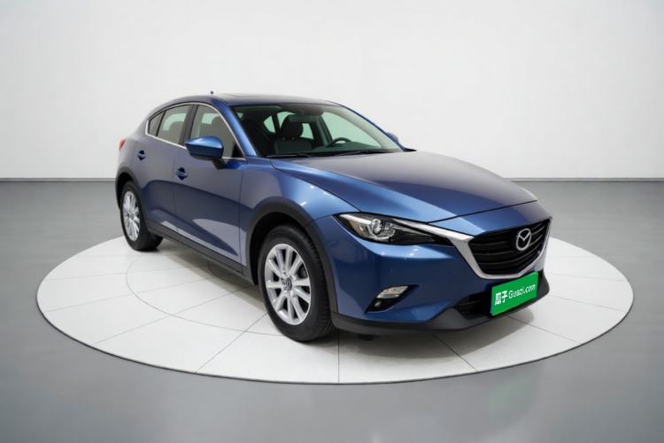 Used Mazda CX-4 2018 2.0L Automatic Two-Wheel Drive Blue Sky Luxury Edition Front Right 45 Deg
