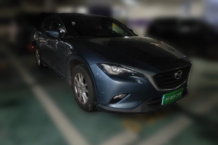 Used Mazda CX-4 2018 2.0L Automatic Two-Wheel Drive Blue Sky Dynamic Version China V Standard Front Right 45 Deg