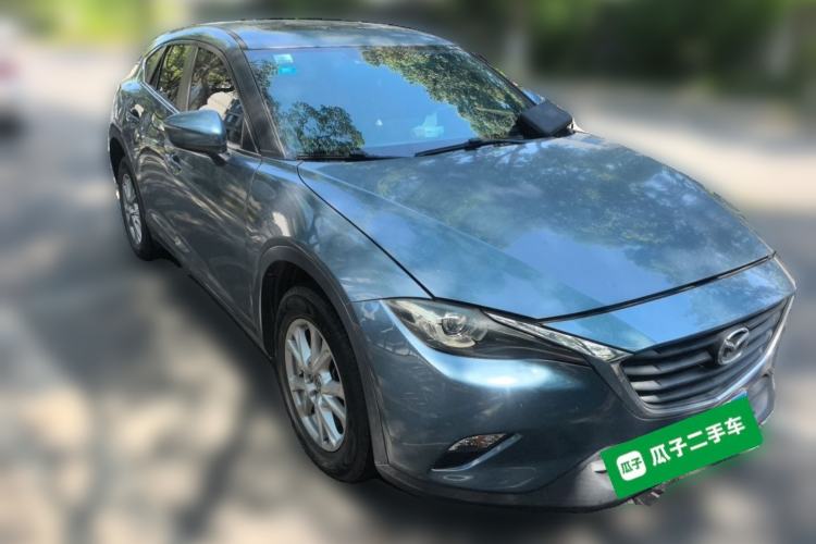 Used Mazda CX-4 2018 2.0L Automatic Two-Wheel Drive Blue Sky Dynamic Version China V Standard Front Right 45 Deg
