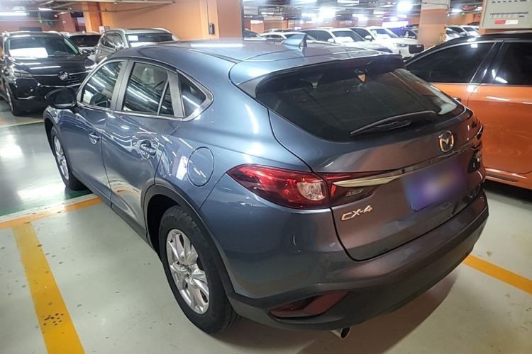 Used Mazda CX-4 2018 2.0L Automatic Two-Wheel Drive Blue Sky Dynamic Version China V Standard Rear Left 45 Deg