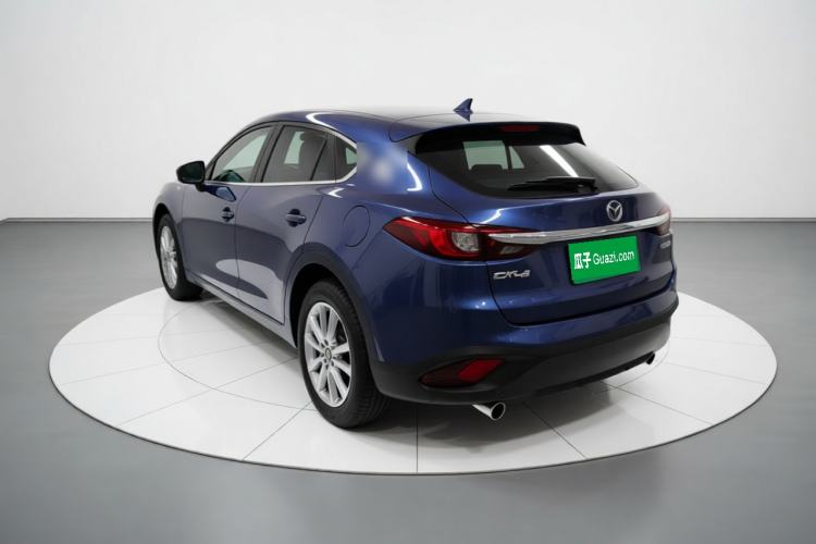 Used Mazda CX-4 2018 2.0L Automatic Two-Wheel Drive Blue Sky Luxury Edition Rear Left 45 Deg
