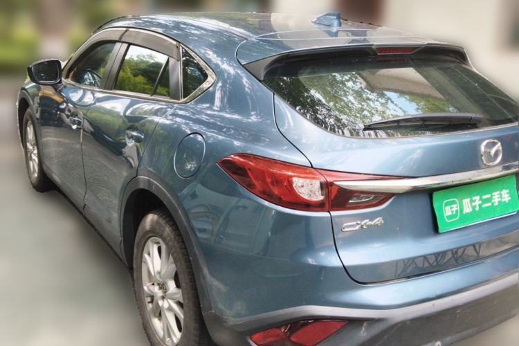 Used Mazda CX-4 2018 2.0L Automatic Two-Wheel Drive Blue Sky Dynamic Version China V Standard Rear Left 45 Deg