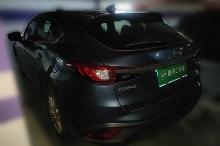 Used Mazda CX-4 2018 2.0L Automatic Two-Wheel Drive Blue Sky Dynamic Version China V Standard Rear Left 45 Deg