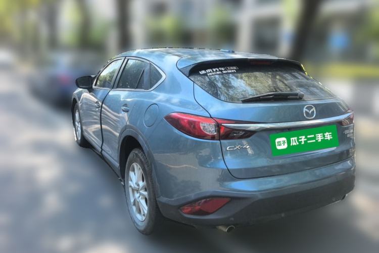 Used Mazda CX-4 2018 2.0L Automatic Two-Wheel Drive Blue Sky Dynamic Version China V Standard Rear Left 45 Deg