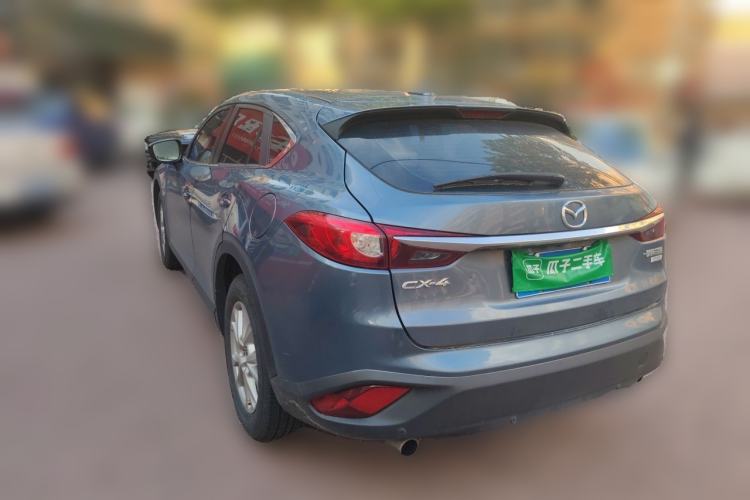 Used Mazda CX-4 2018 2.0L Automatic Two-Wheel Drive Blue Sky Luxury Edition Rear Left 45 Deg